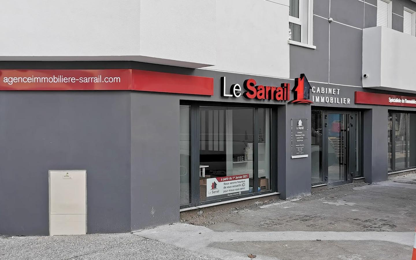 Enseigne Immobilier Sarrail