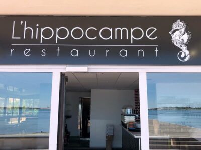 Enseigne Restaurant Hippocampe